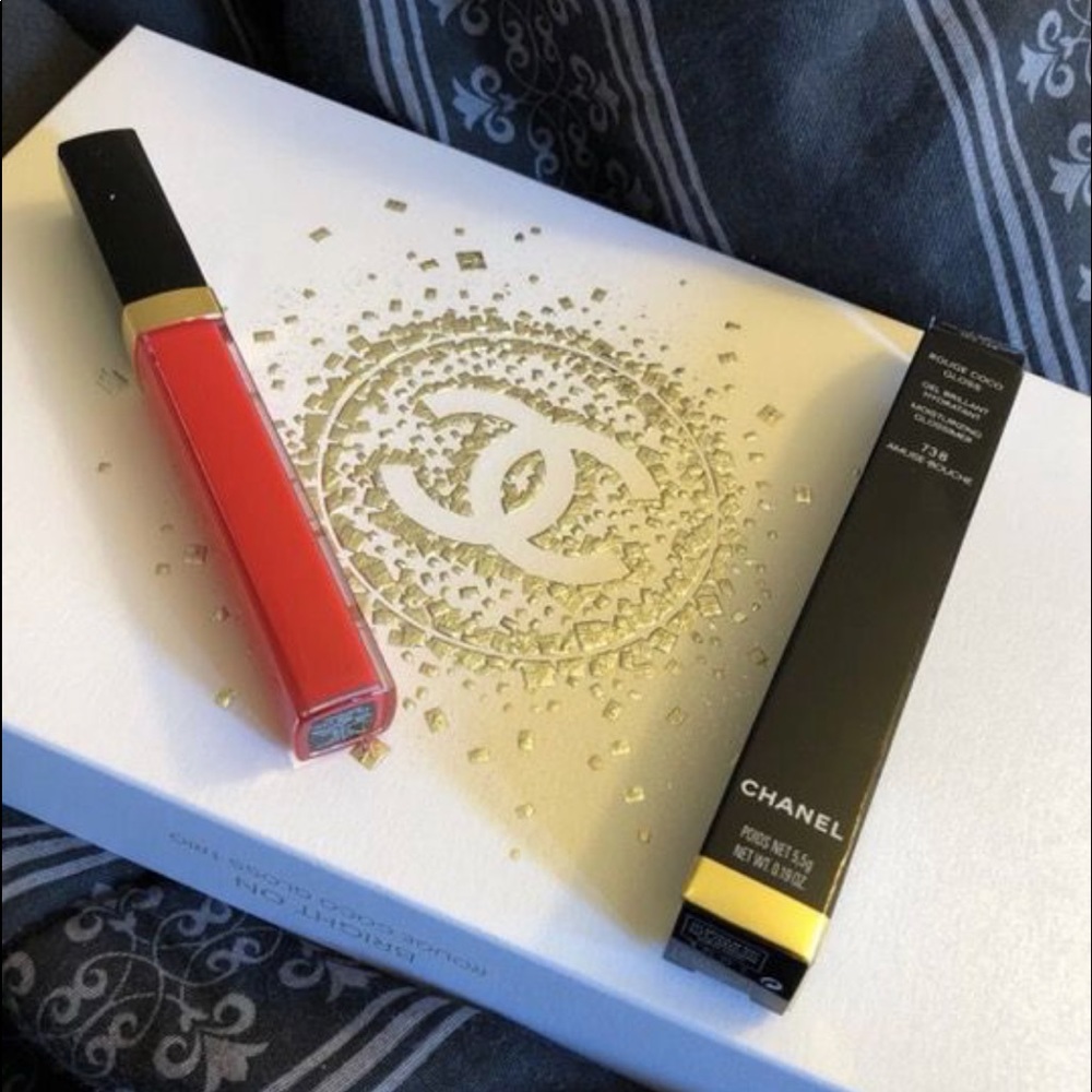 ✅Chanel Authentic rouge coco lipgloss🍸